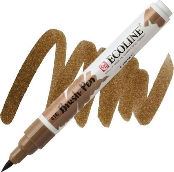 Talens Ecoline Brush Pen Fırça Uçlu Kalem 416 Sepia - Image 1