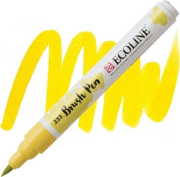 Talens Ecoline Brush Pen Fırça Uçlu Kalem 233 Chartreuse - Image 1