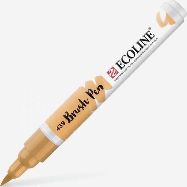 Talens Ecoline Brush Pen Fırça Uçlu Kalem 439 Sepia Light - Image 1