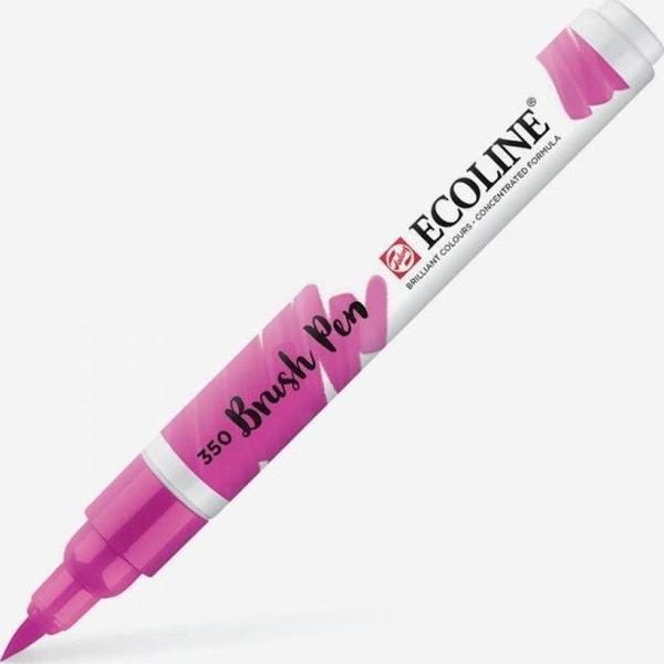 Talens Ecoline Brush Pen Fırça Uçlu Kalem 350 Fuchsia - Image 1