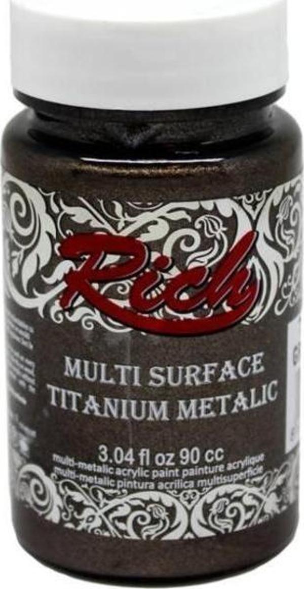 Rich Multi Surface Titanium Metalik Boya 90 cc. 2540 GRANİT - Image 1