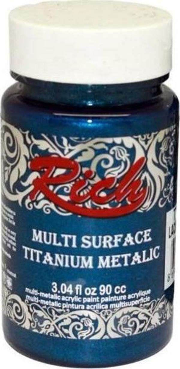 Rich Multi Surface Titanium Metalik Boya 90 cc. 2568 LACİVERT - Image 1