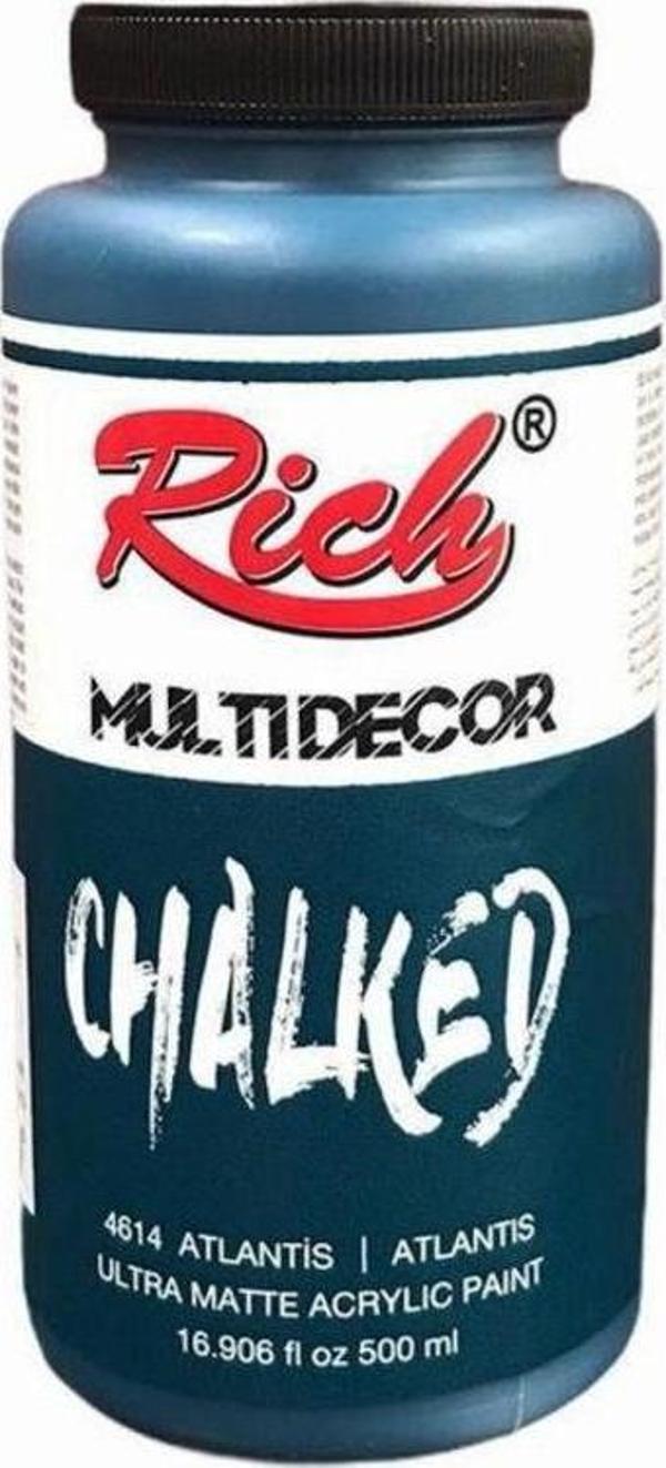 Rich Multi Decor Chalked Akrilik Boya 500 cc. 4614 ATLANTİS - Image 1