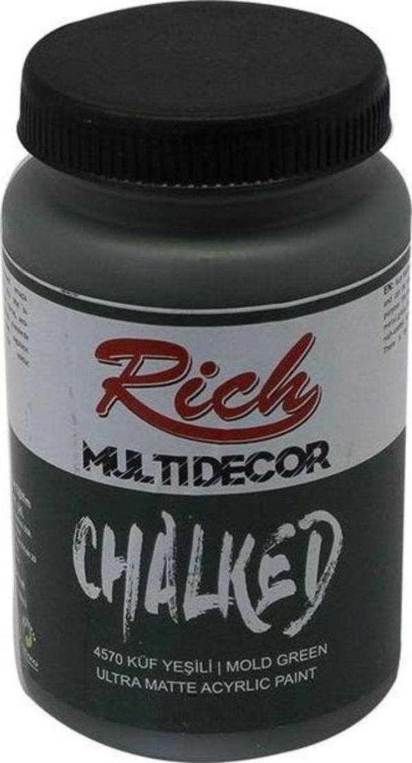 Rich Multi Decor Chalked Akrilik Boya 500 cc. 4570 KÜF YEŞİLİ - Image 1