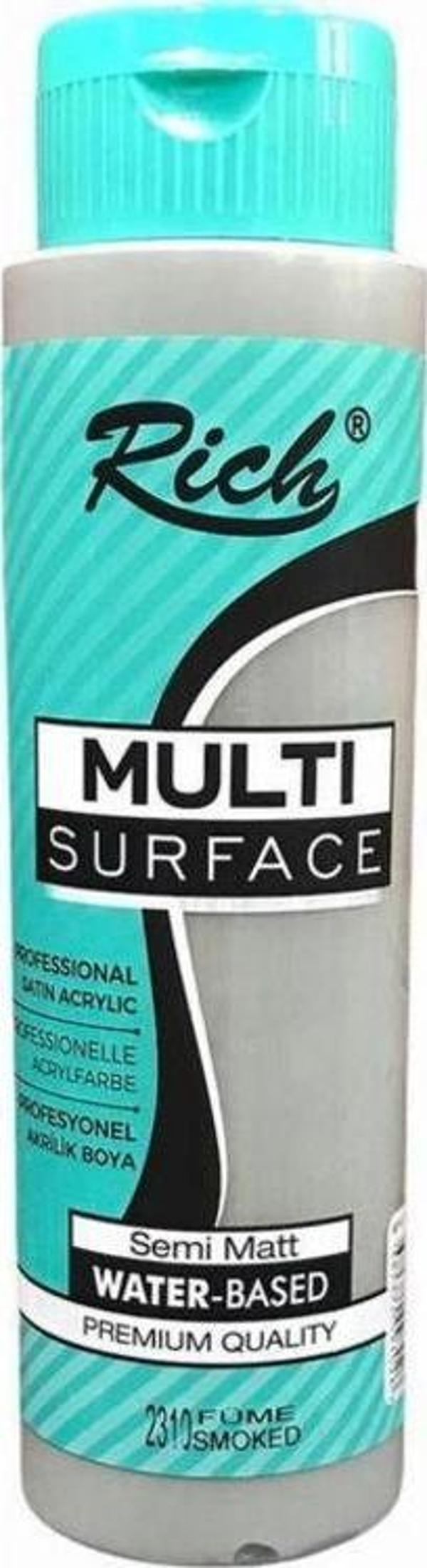 Rich Multi Surface Her Yüzey İçin Akrilik Boya 500 cc. 2310 FÜME - Image 1