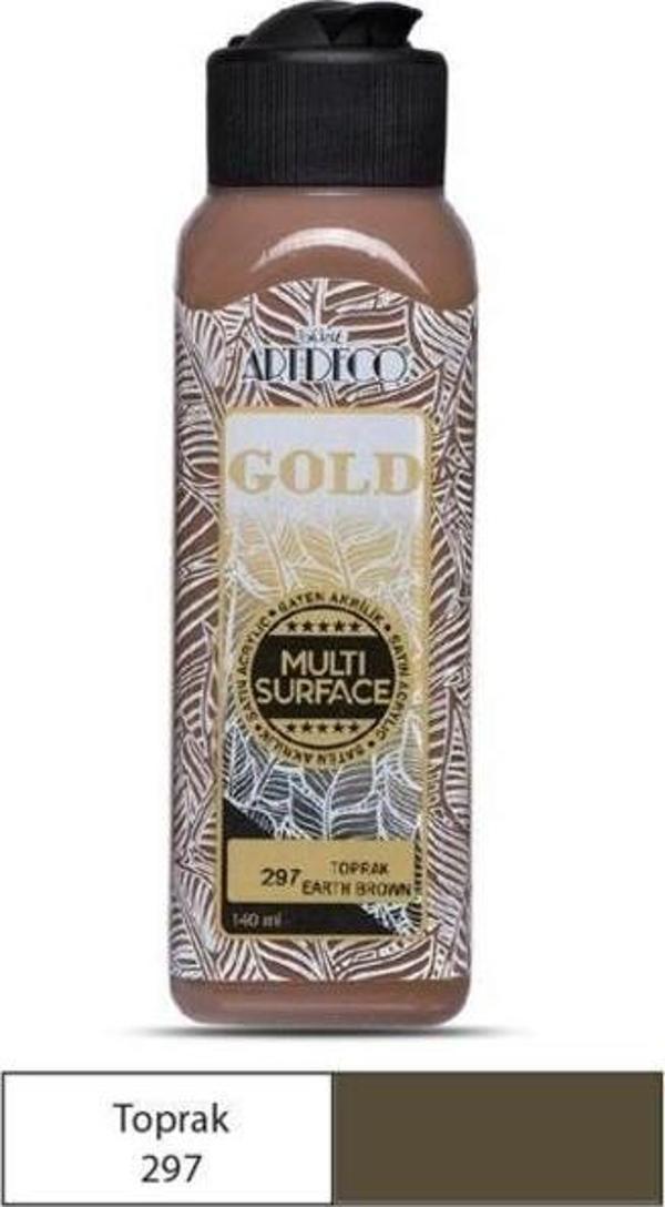 Artdeco Gold Multi Surface Akrilik Boya 140 ml. 297 TOPRAK - Image 1