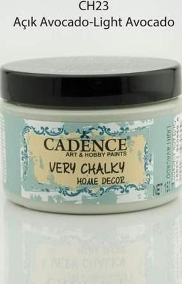 Cadence Very Chalky Home Decor Mobilya Boyası 150 ml. CH-23 AÇIK AVACADO - Image 1