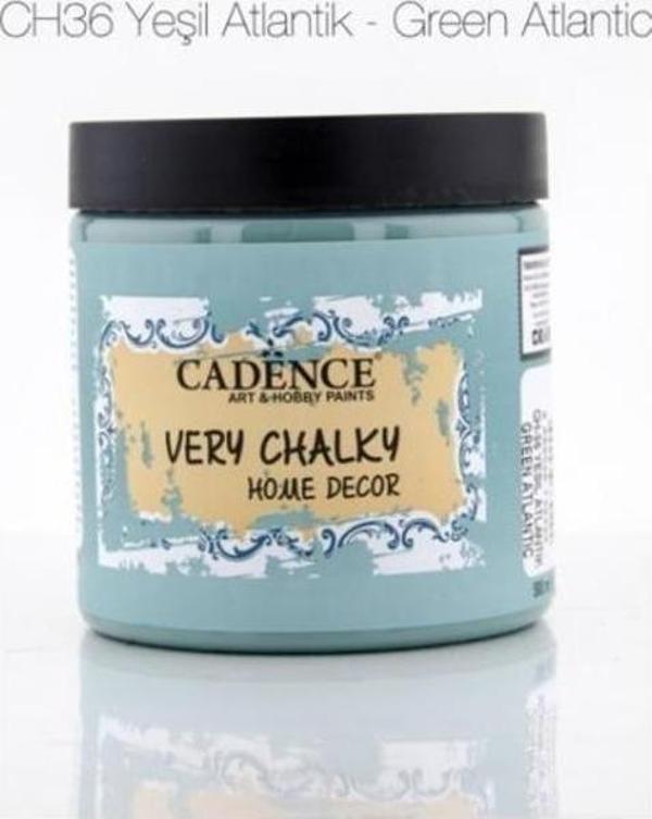 Cadence Very Chalky Home Decor Mobilya Boyası 500 ml. CH-36 YEŞİL ATLANTİK - Image 1