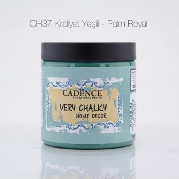 Cadence Very Chalky Home Decor Mobilya Boyası 500 ml. CH-37 KRALİYET YEŞİLİ - Image 1
