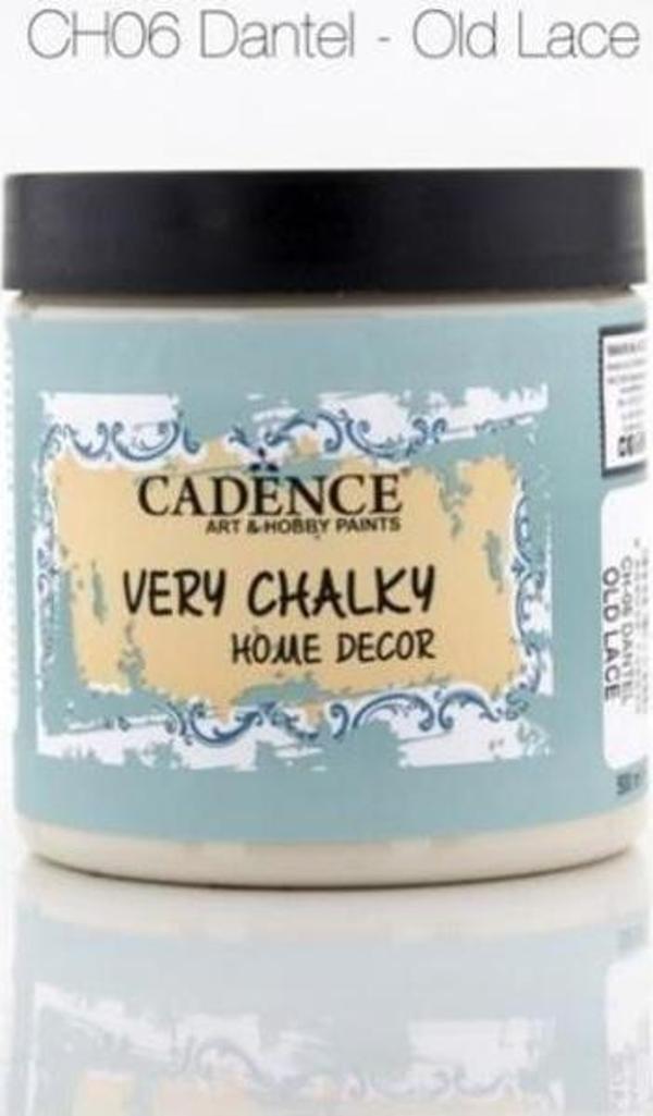Cadence Very Chalky Home Decor Mobilya Boyası 500 ml. CH-06 DANTEL - Image 1
