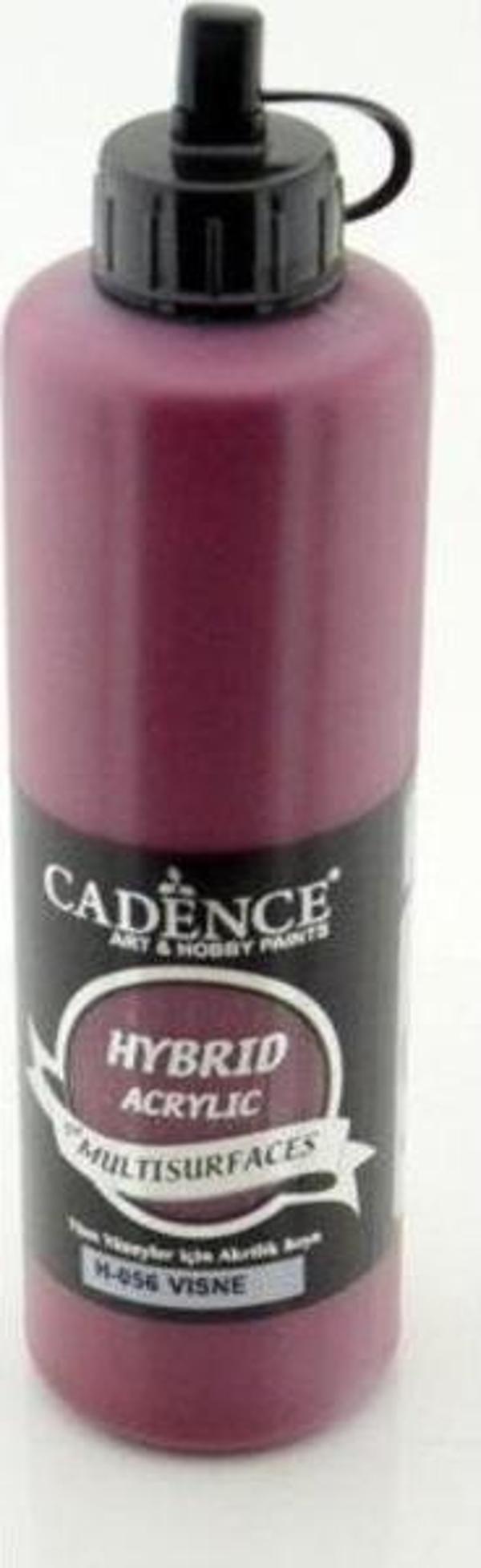 Cadence Hybrid Multisurface Akrilik Boya 500 ml. H-056 VİŞNE - Image 1