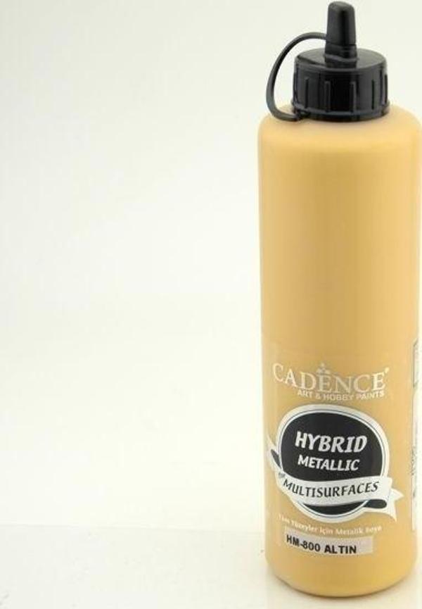 Cadence Hybrid Multisurface Metalik Boya 500 ml. HM-800 ALTIN - Image 1