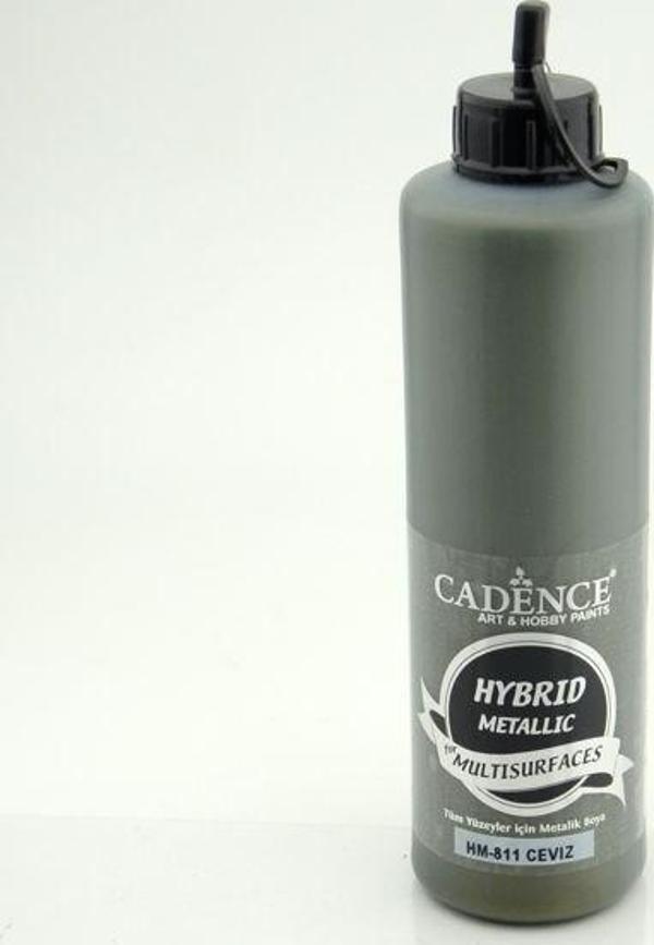 Cadence Hybrid Multisurface Metalik Boya 500 ml. HM-811 CEVİZ - Image 1