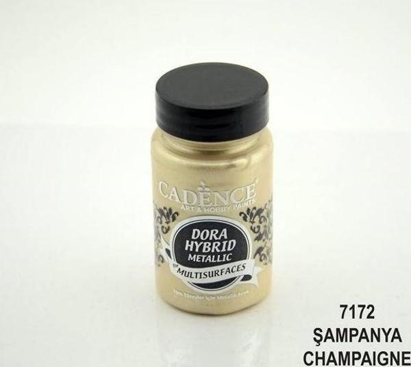 Cadence Dora Hybrid Metallic For Multisurfaces Her Yüzey İçin Akrilik Boya 90 ml. 7172 ŞAMPANYA - Image 1