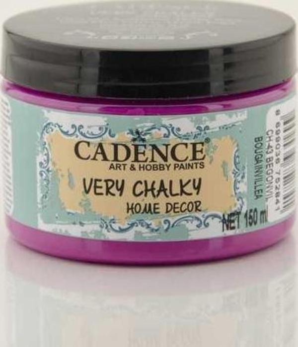 Cadence Very Chalky Home Decor Mobilya Boyası 150 ml. CH-43 BEGONVİL - Image 1