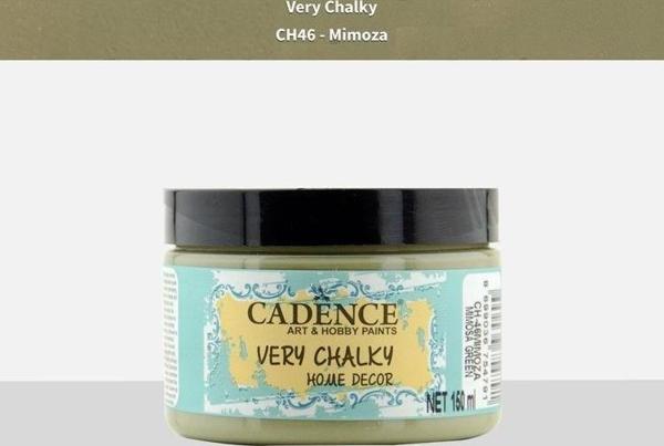 Cadence Very Chalky Home Decor Mobilya Boyası 150 ml. CH-46 MİMOZA - Image 1
