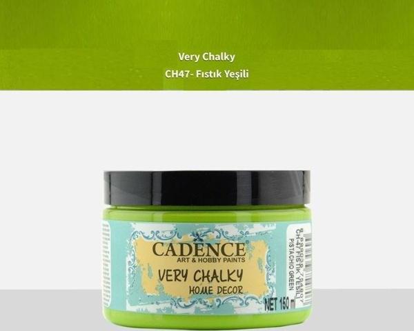 Cadence Very Chalky Home Decor Mobilya Boyası 150 ml. CH-47 FISTIK YEŞİLİ - Image 1