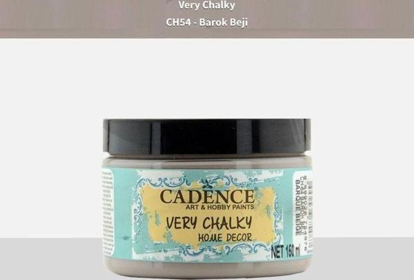 Cadence Very Chalky Home Decor Mobilya Boyası 150 ml. CH-54 BAROK BEJİ - Image 1