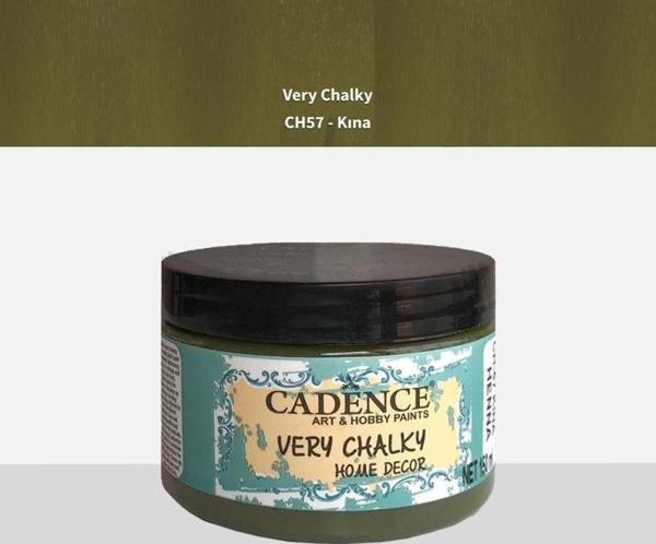 Cadence Very Chalky Home Decor Mobilya Boyası 150 ml. CH-57 KINA - Image 1