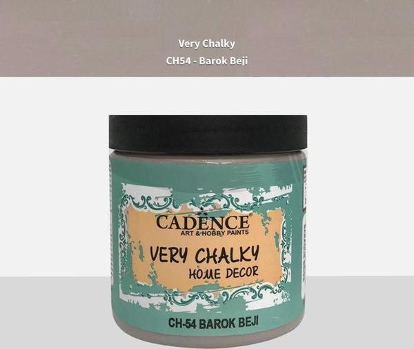 Cadence Very Chalky Home Decor Mobilya Boyası 500 ml. CH-54 BAROK BEJİ - Image 1