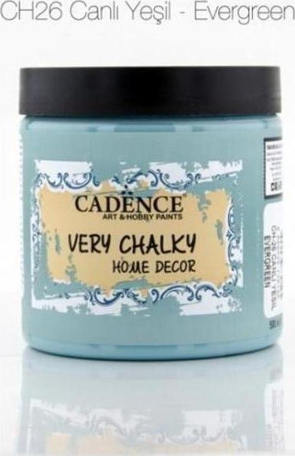 Cadence Very Chalky Home Decor Mobilya Boyası 500 ml. CH-26 CANLI YEŞİL - Image 1