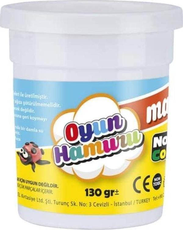Nova Color Maxi Oyun Hamuru 130 gr Beyaz - Image 1