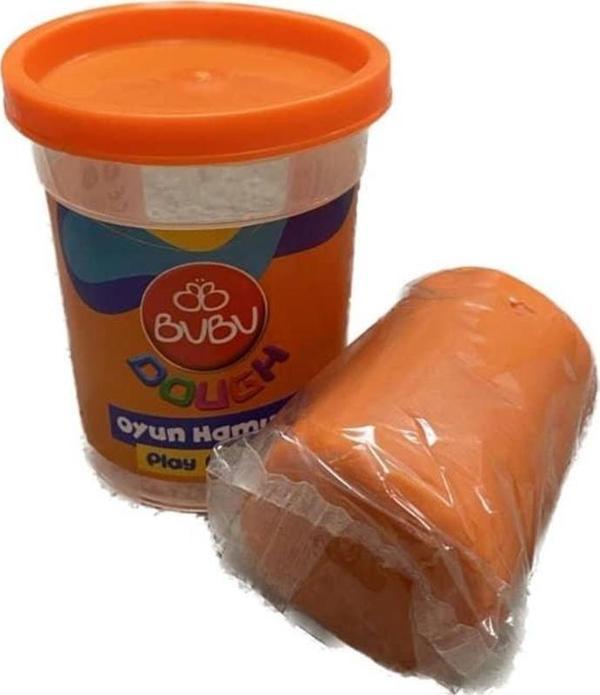 Bubu Tek Renk Oyun Hamuru 125 gr Turuncu - Image 1