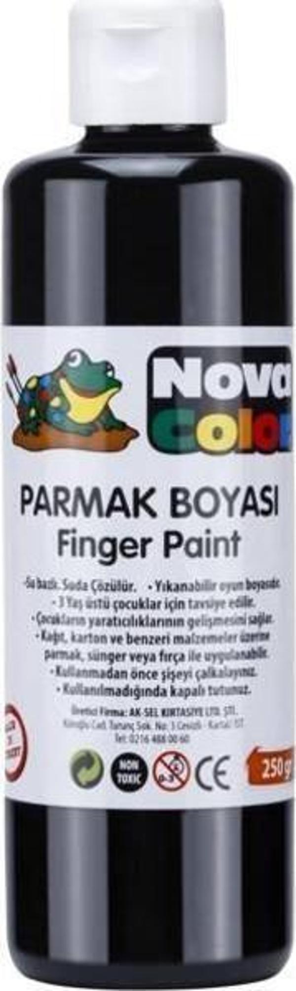 Nova Color Parmak Boyası 250 gr. SİYAH - Image 1