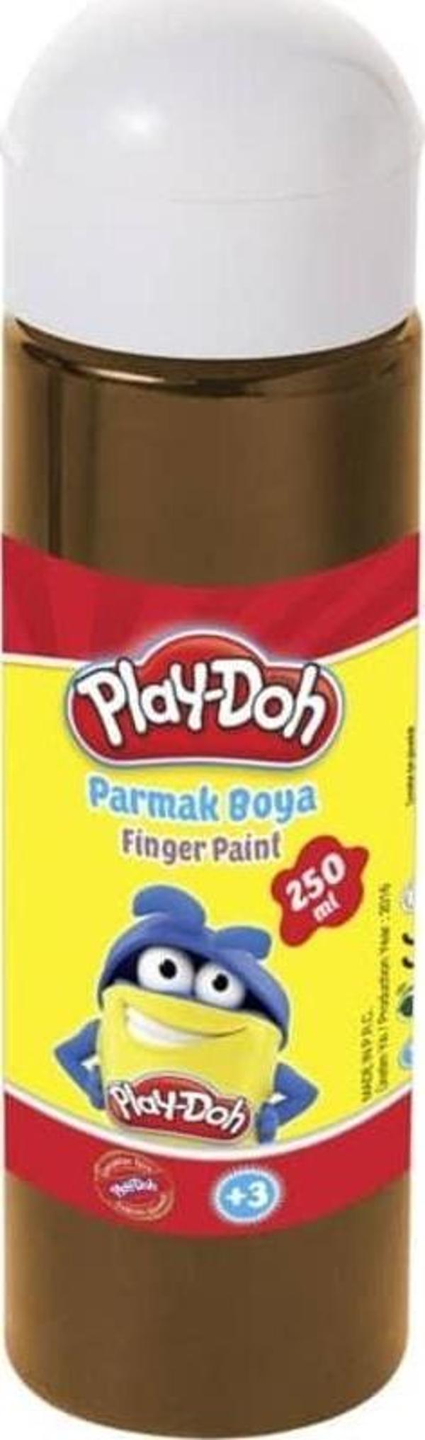 Play-Doh Parmak Boyası 250 Ml. Kahverengi - Image 1