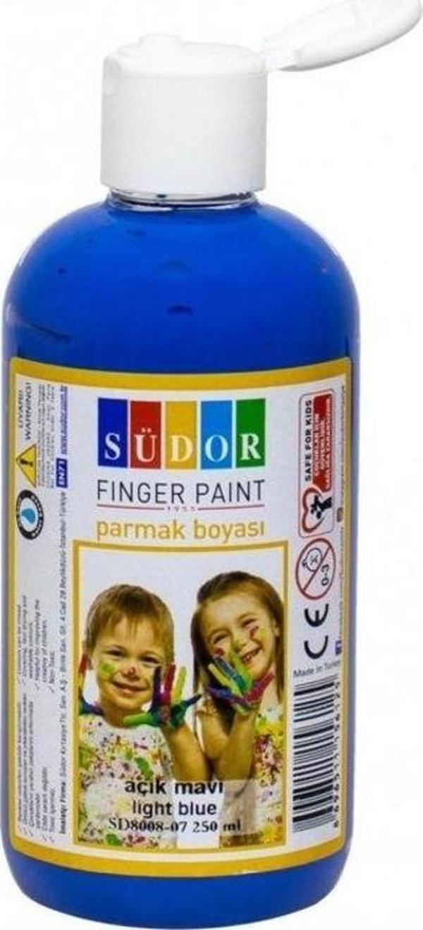 Südor Parmak Boya 250 ml Açık Mavi - Image 1