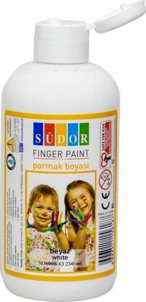 Südor Parmak Boya 250 ml Beyaz - Image 1