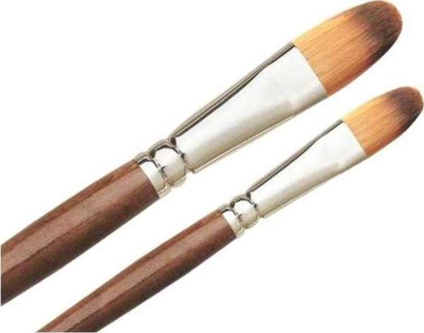 Gvn Art Seri 1001Fr Sentetik Kıl Kedi Dili Fırça No24 - Image 1