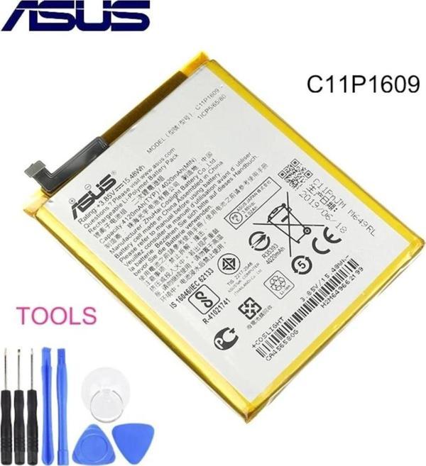 Asus Zenfone 3 max 5.5 ZC553KL Pil Batarya ve Tamir Seti C11P1609 - Image 1