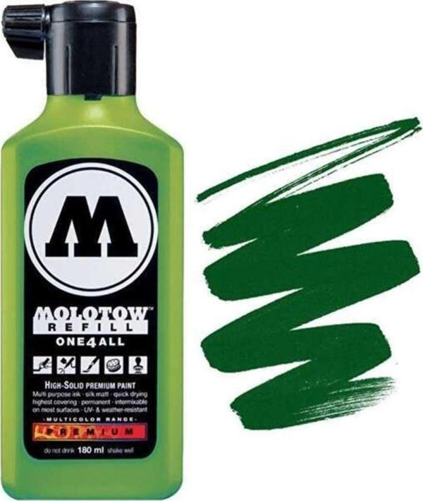 Molotow One4All Akrilik Mürekkep Refill 180 Ml Poison Green 236 - Image 1