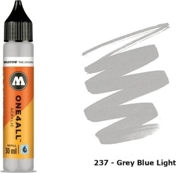 Molotow One4All Akrilik Mürekkep Refill 30 Ml Grey Blue Light 237 - Image 1