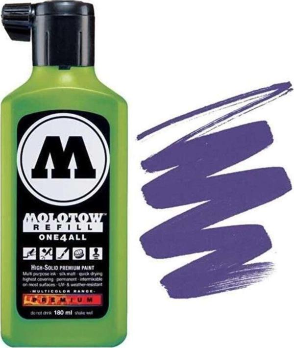 Molotow One4All Akrilik Mürekkep Refill 180 Ml Purple Violet 233 - Image 1