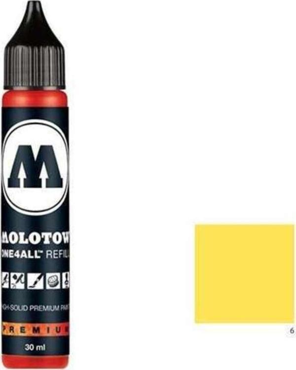 Molotow One4All Akrilik Mürekkep Refill 30 Ml Zinc Yellow 6 - Image 1
