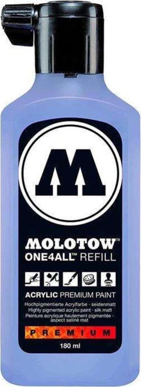 Molotow One4All Akrilik Mürekkep Refill 180 Ml Blue Violet Pastel 209 - Image 1