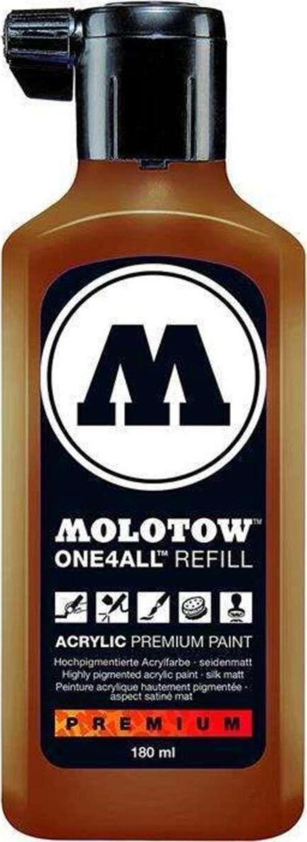 Molotow One4All Akrilik Mürekkep Refill 180 Ml Hazelnut Brown 92 - Image 1