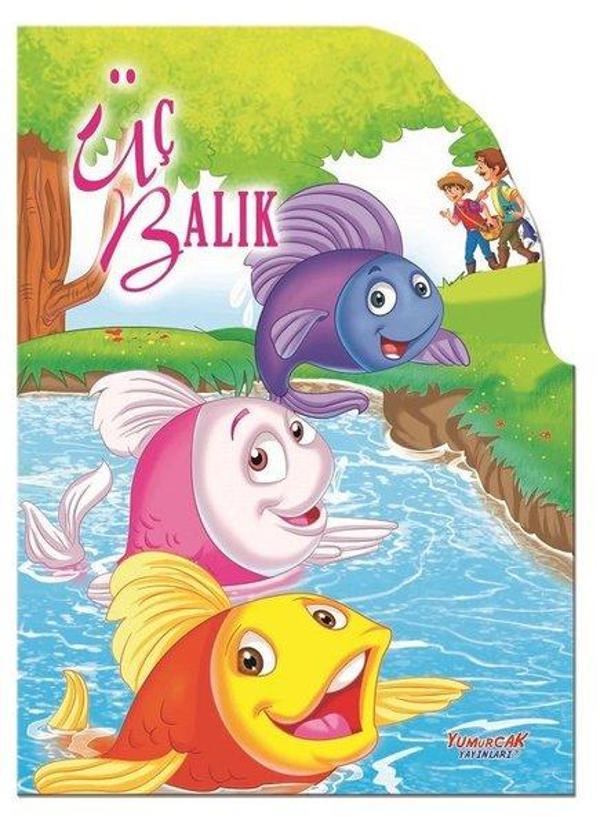 Üç Balık - Şekilli Kitaplar - Yumurcak Yayınları - Image 1