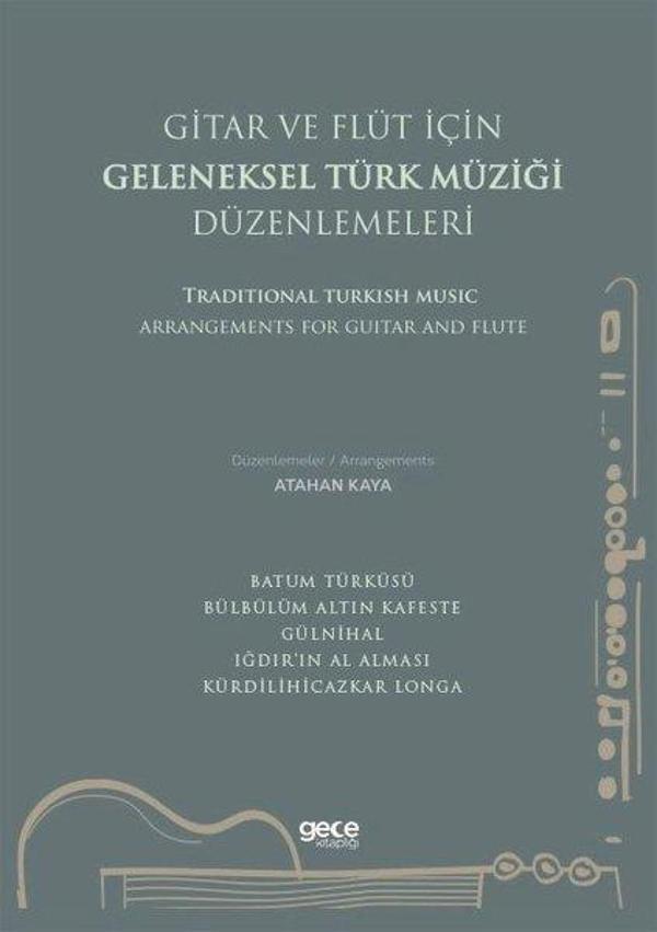 Gitar ve Flüt için Geleneksel Türk Müziği Düzenlemeleri - Gece Kitaplığı - Image 1