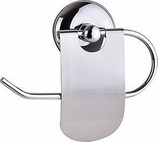 ENTEMA PASLANMAZ KROM DAR KAPAKLI TUVALET KAĞITLIĞI - Image 1