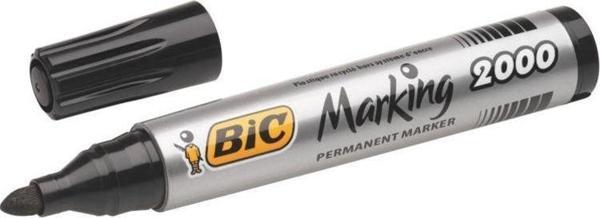 Bic Marking 2000 Permanent Marker Yuvarlak Uç Siyah - Image 1