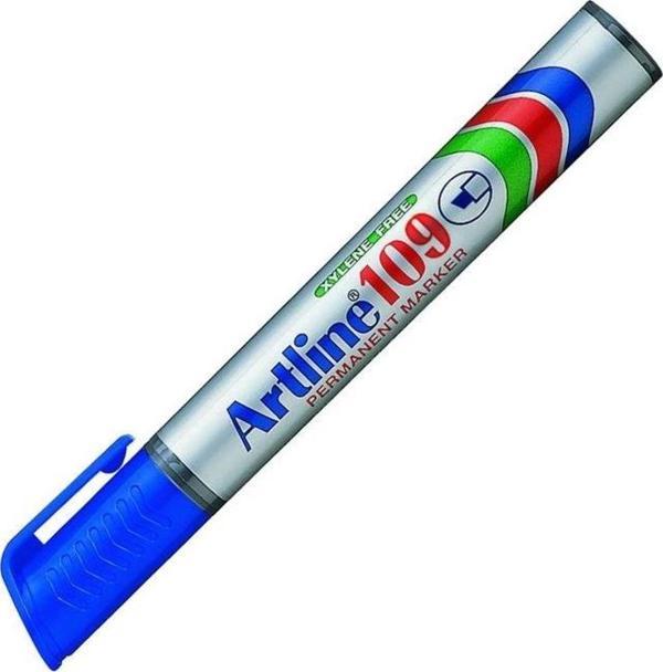 Artline 109 Permanent Markör Kesik Uç:2,0-5,0mm Mavi - Image 1
