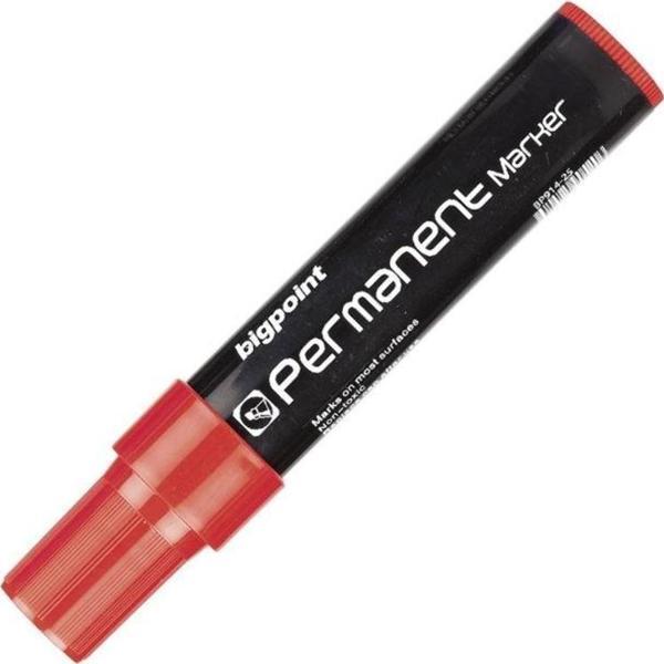 Bigpoint Permanent Markör Jumbo Kırmızı - Image 1