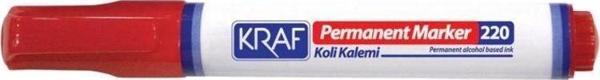 Kraf Permanent Marker Yuvarlak Uç KIRMIZI - Image 1