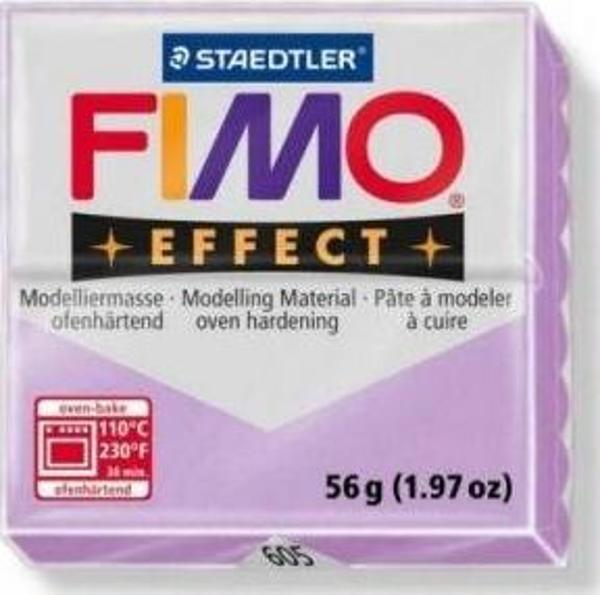 Staedtler Fimo Effect Polimer Kil 57 gr 605 Lilac (Pastel) - Image 1