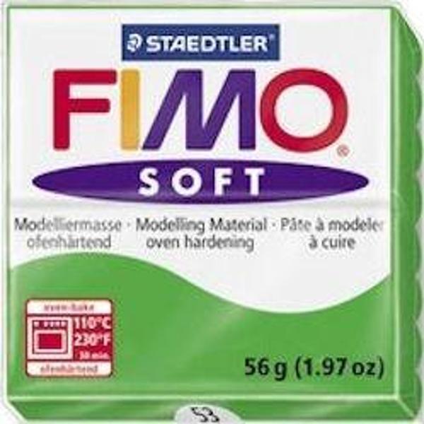 Staedtler Fimo Soft Polimer Kil 57 gr 53 Tropical Green - Image 1