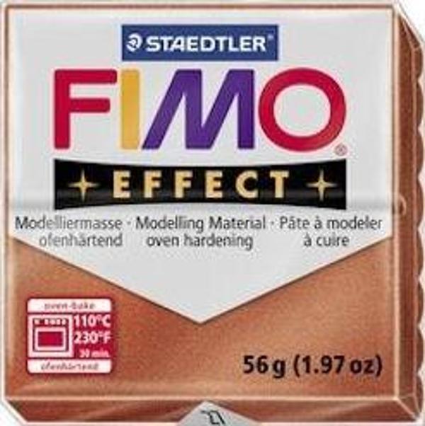 Staedtler Fimo Effect Polimer Kil 57 gr 27 Copper (Metalik) - Image 1