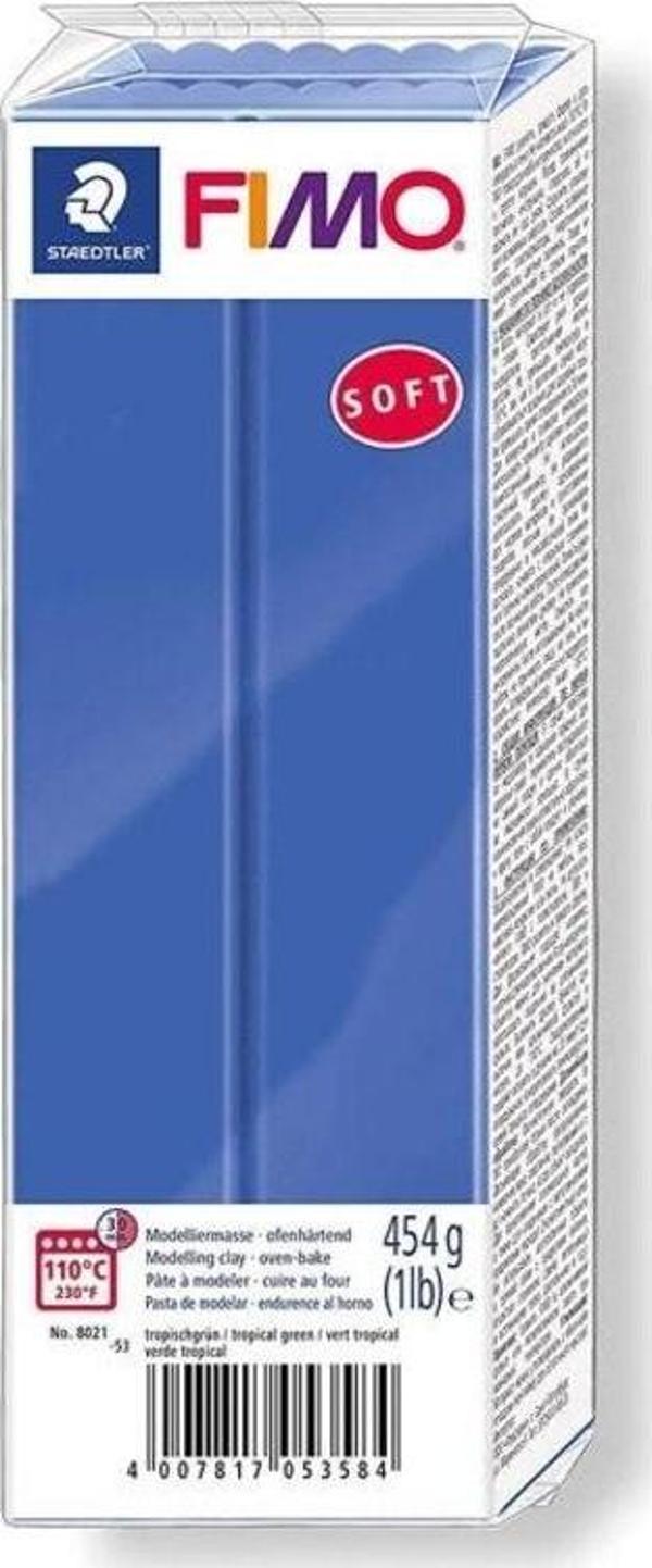 Staedtler Fimo Soft Polimer Kil 454 gr. 33 Parlak Mavi - Image 1